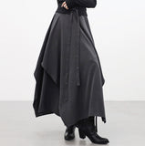 Prene Flared Wrap Skirt