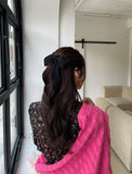 Cupia Wrinkle Ribbon Hairpin