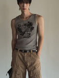 Rich's Printing Waffle Sleeveless
