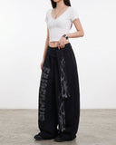 Manny Strap Printing Balloon Sweatpants