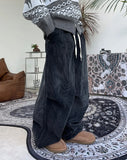 Nell Brush Corduroy Banding Balloon Pants