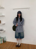 Yanpo Over Check Shirt