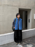 Benkyu Snap Parachute Banding Wide Pants