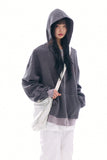 Jack pigment stripe zip-up hoodie
