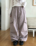 Kinz Dyeing Washing Snap Cargo Pants