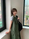 Hiken Nylon Cargo Long One Piece