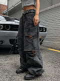 Rio camo damage back pocket balloon pants