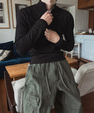 Boot Raglan Half Zip-Up Muscle Tee