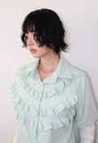 FRILL LAYERED SHIRT