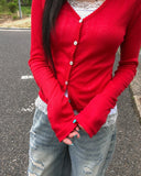 Flynn Ribbed Lace Cardigan