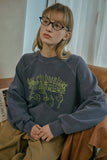 Flea Waltz Raglan Pigment Sweatshirt