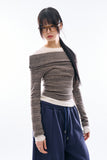 Aurelia off-shoulder knit