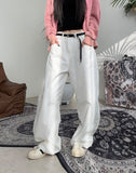 Sehen Curved Wide Cotton Pants