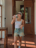 Chase Bohemian Short denim pants