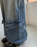 Kumiko Denim Wide Cargo Pants