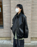 Carenti vegan leather blouson