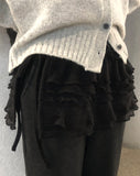 Dure Layered Frill Wrap Skirt