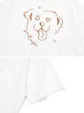 Cutiepie Embroidered Short Sleeve