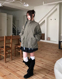 Kao Pintuck String Half Field Jacket