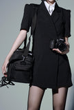 Modern Double Blazer Jumpsuit