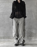Bohemian Strap Punching Knit
