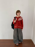 Kyokin Duffle Nordic Wool Knit Cardigan