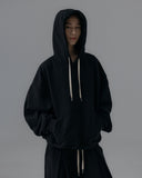 Valley Tuck Sweat Balloon Hoodie