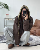 Dionce Multi-Zipper Wind Jacket