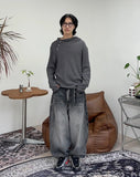 Niello Waffle Hooded Long Sleeve