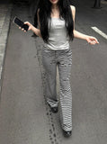Mono Stripe Banding Pants