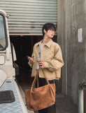 Autumn Cutting Crop Trench Coat