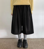 [BAONHAUS] Kilseuo Corduroy Bermuda Banding Pants