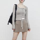 Tari Ribbed Cardigan