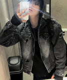 Cray Denim Hood Jacket