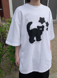 [unisex] Lepan Printing Over Short Sleeve Tee