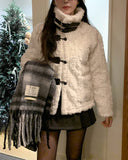 Mellie Leather Double Buckle Fur Mustang