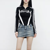 Jockin Color Matching Track Zip-Up