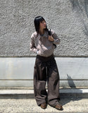 Retum Pocket Button Cotton Short Jacket
