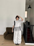 Hiryu Star Summer Banding Wide Pants