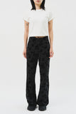 (W) Odd Knitted Pants