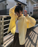 Hakyu Back Button Loose Fit Cotton Shirt