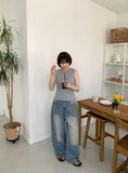 Hoolie Color Basic Ribbed Sleeveless