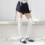 Le L String Shirring Skirt