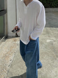 City One-Tuck Semi Balloon Fit Blue Medium Blue Denim Pants