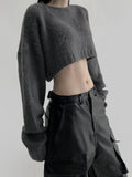 Leafia Cropped Knitwear