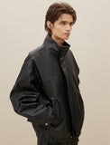 Overfit High Neck Blouson Man