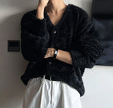 London mohair cardigan