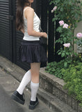 Whipping Dot Balloon Mini Skirt