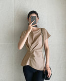 Want Me Shirring Blouse