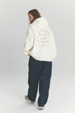 Poodles Embroidered Hoodie